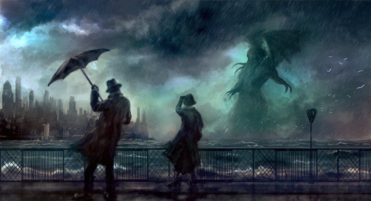 artwork-cthulhu-man-woman-wallpaper